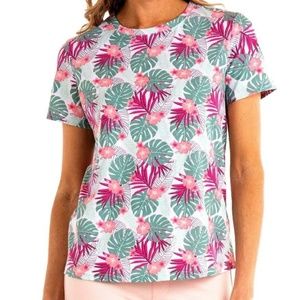 FRESH PRODUCE Palm Topic Scoop Neck Tee